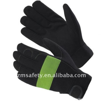 Gants de travail mécaniques antidérapants en cuir synthétique durable ZM356-H